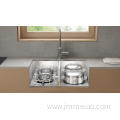 Stainless Steel Double Bowl Undermount Handmade Kitchen Sink